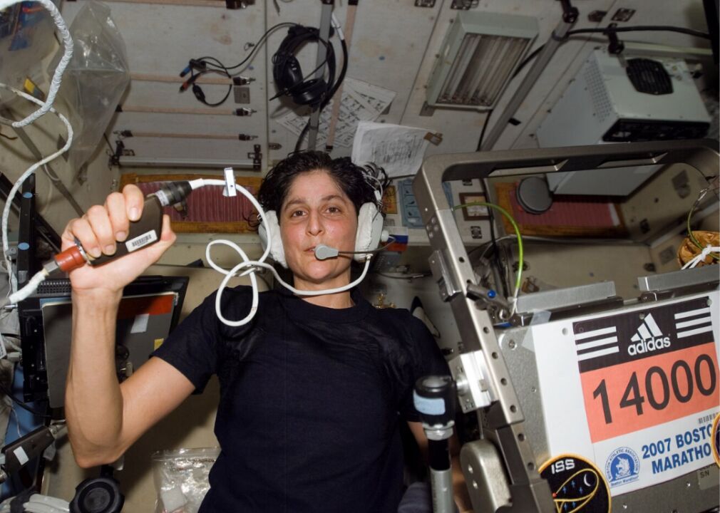 2007: First space marathon